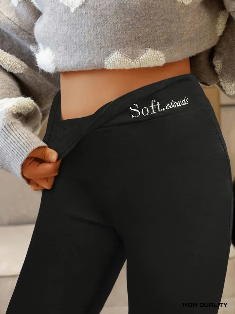 Non Duality | Soft Clouds Fleece Legging