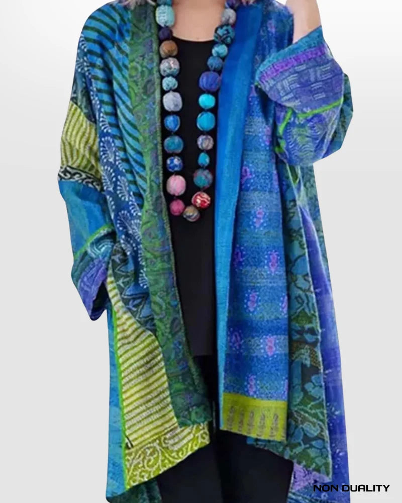 Multicolor Kimono Fashion