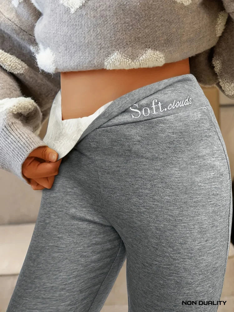 Non Duality | Soft Clouds Fleece Legging