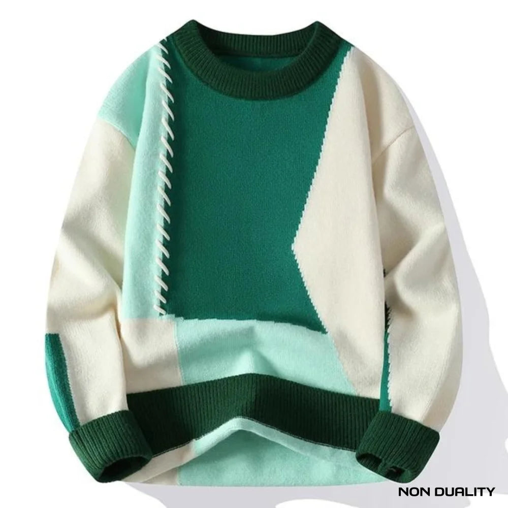 Non Duality | Luxe Designer Knit Hoodie Light Green / Xs