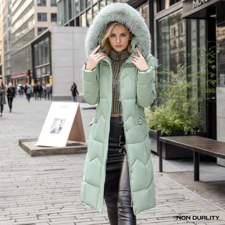 Non Duality | Elegant Winter Luxe Coat (50% Off Last Week) Green / S