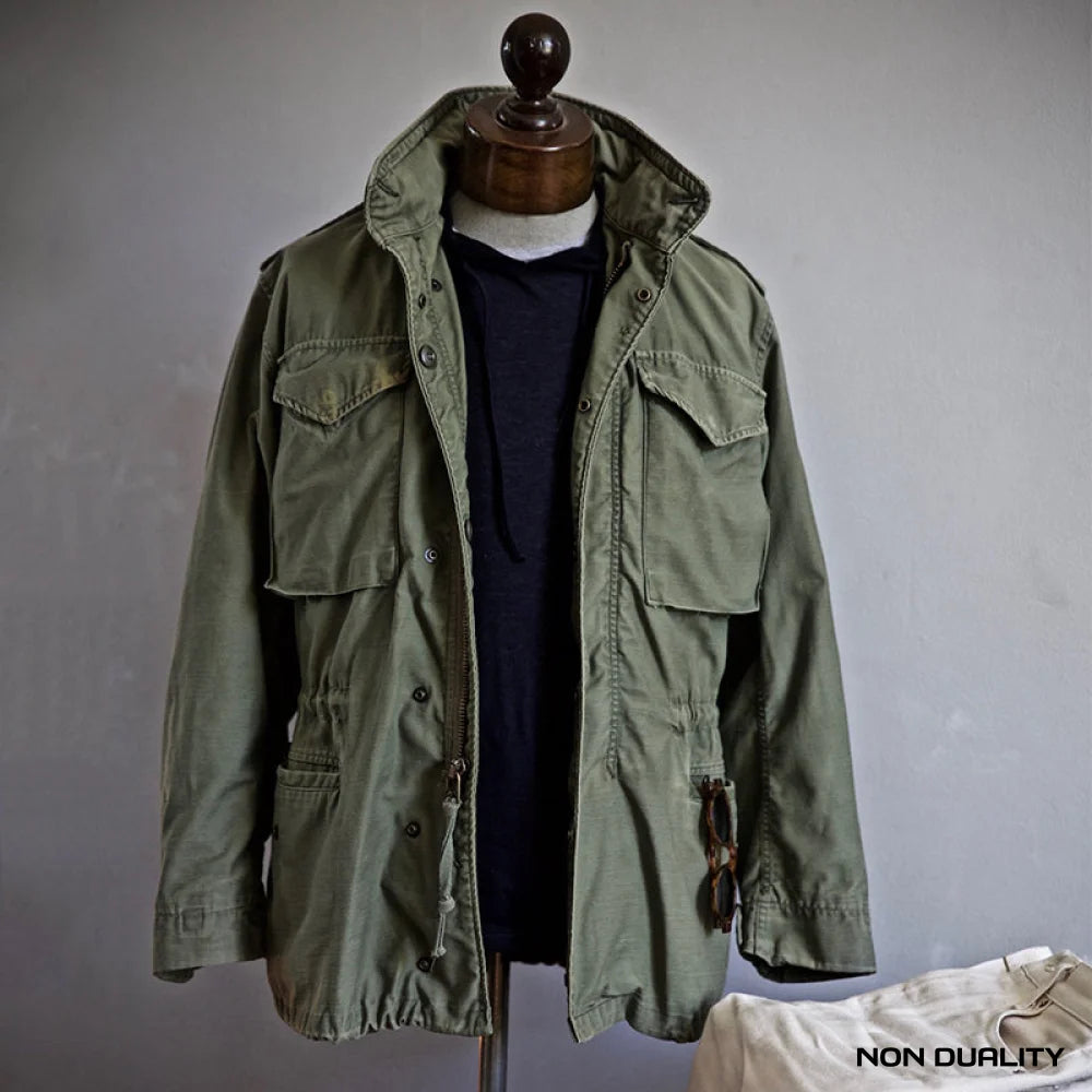 Non Duality | Vintage Field Jacket Green / S