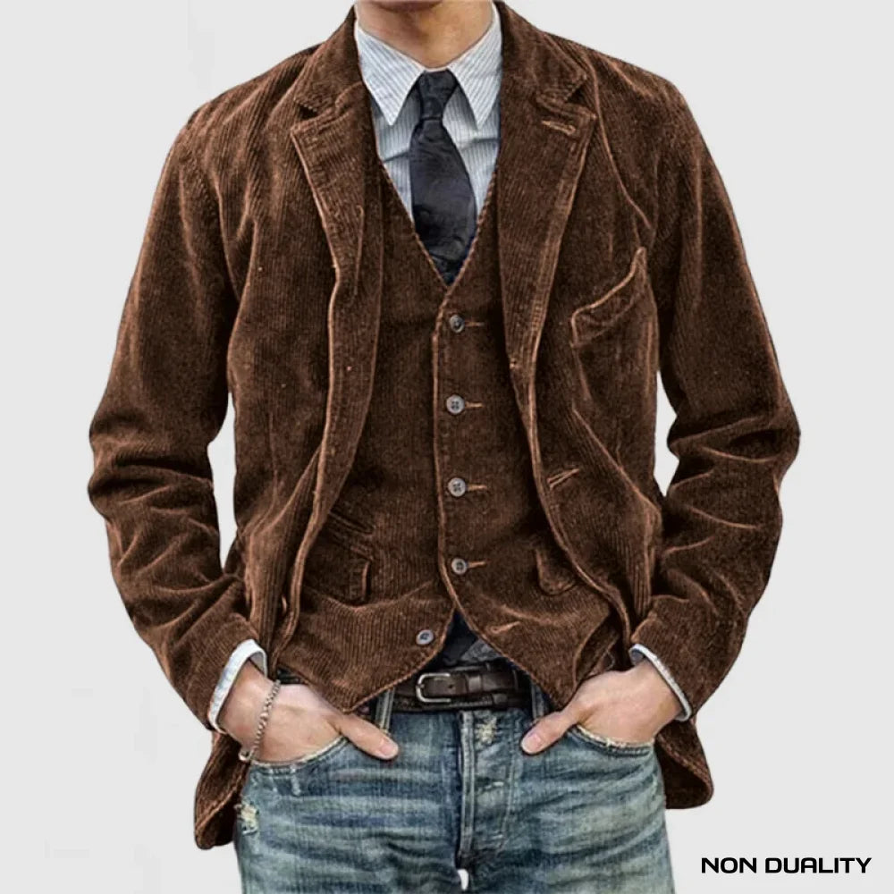 Non Duality | Vintage Corduroy Blazer Brown / M Jacket
