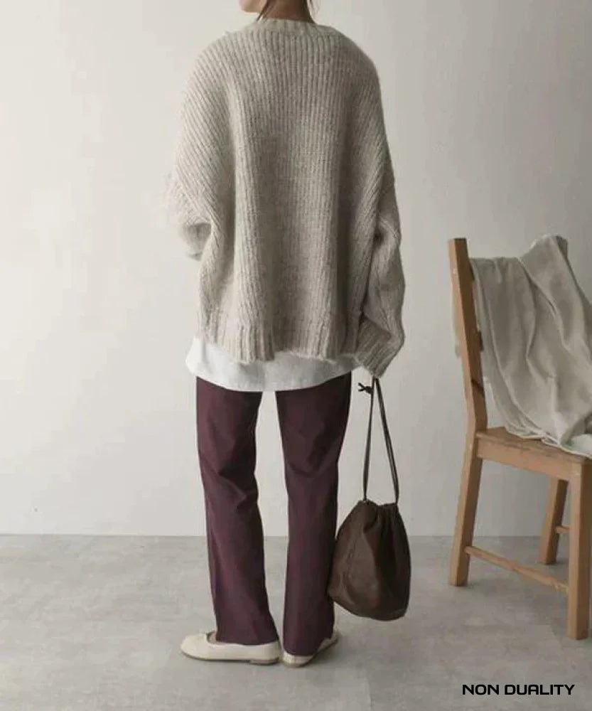 Non Duality | Cozy Oversized Knit Sweater