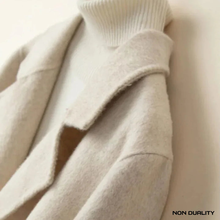 Non Duality | Elegant Winter Peacoat