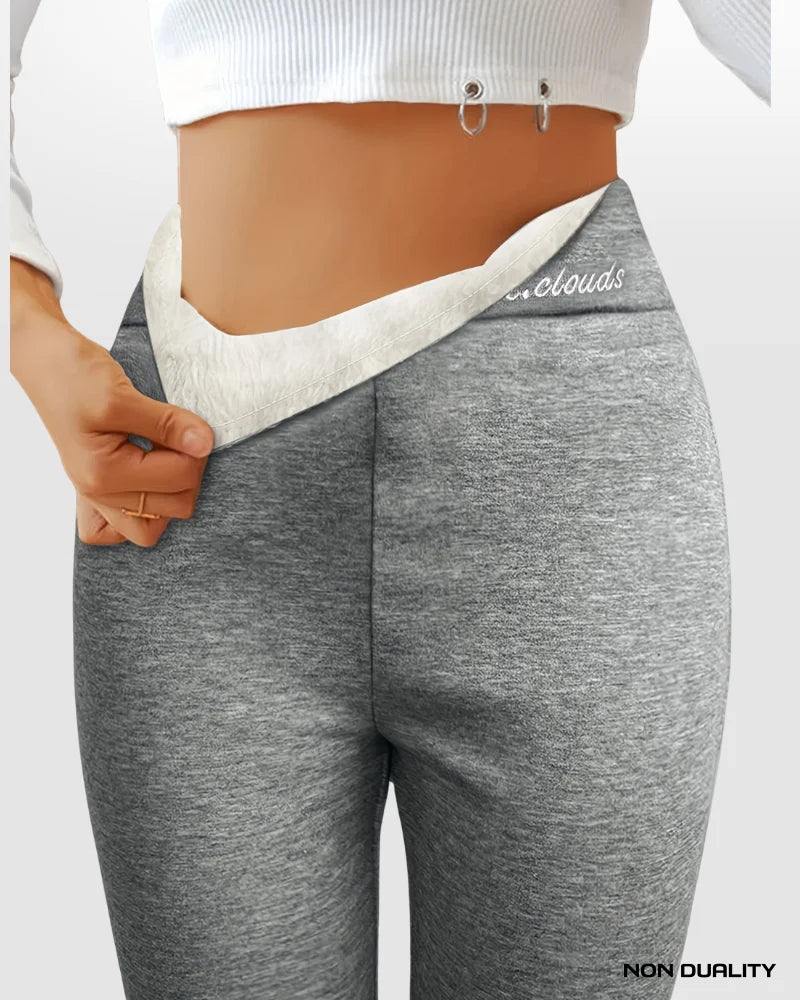 Non Duality | Soft Clouds Fleece Legging