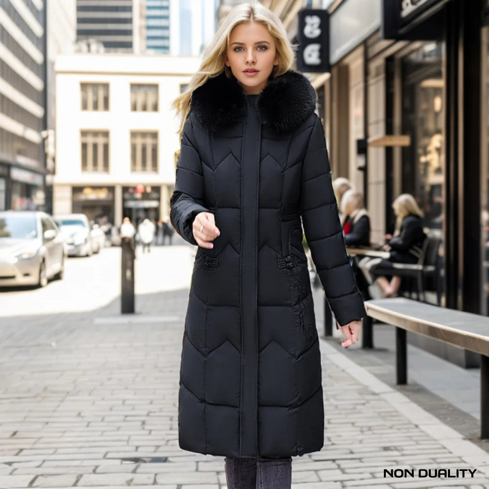 Non Duality | Elegant Winter Luxe Coat (50% Off Last Week) Black / S