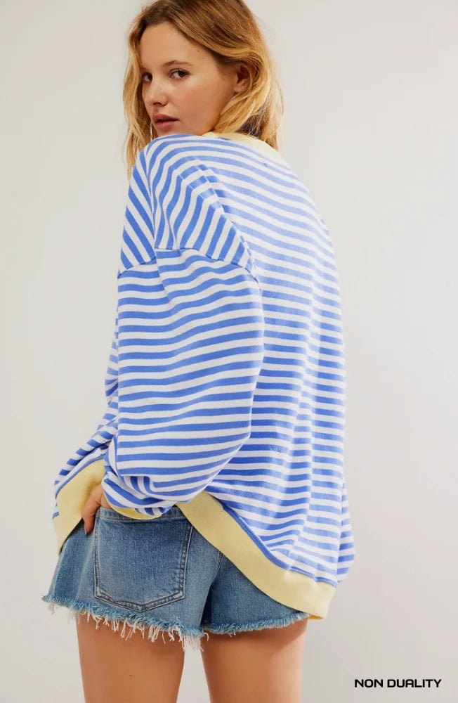 Striped Oversized Sweater