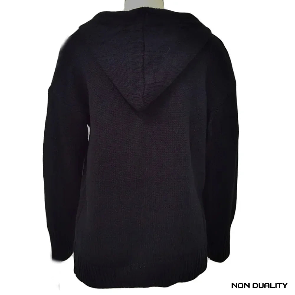 Non Duality | Comfy Hooded Button Sweater Cardigans