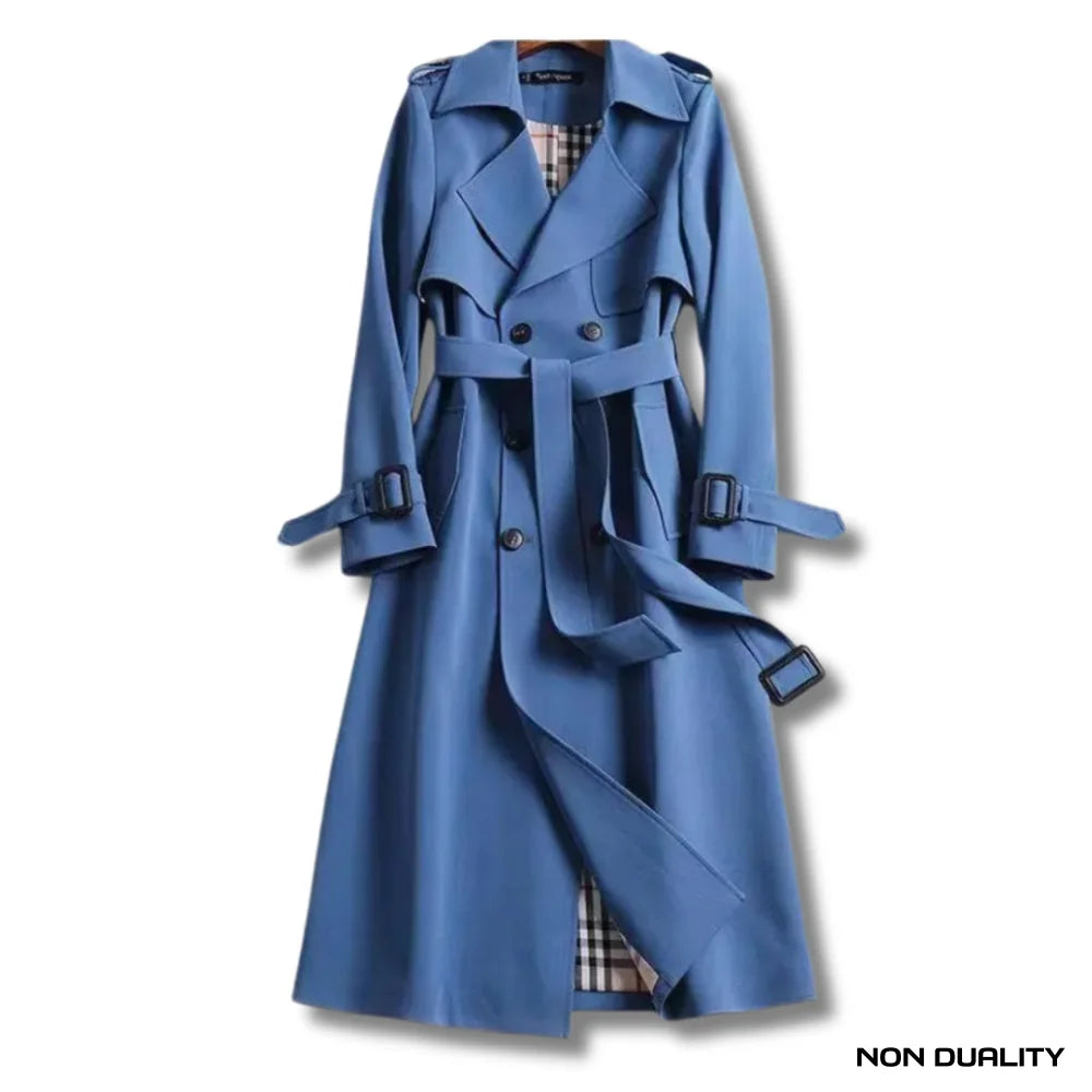 Non Duality | Classic Trench Coat Blue / S