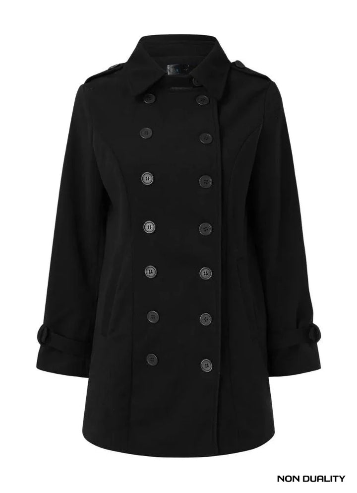 Non Duality | Chic Tailored Wool Coat