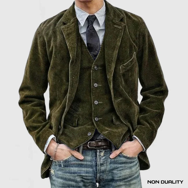 Non Duality | Vintage Corduroy Blazer Green / M Jacket