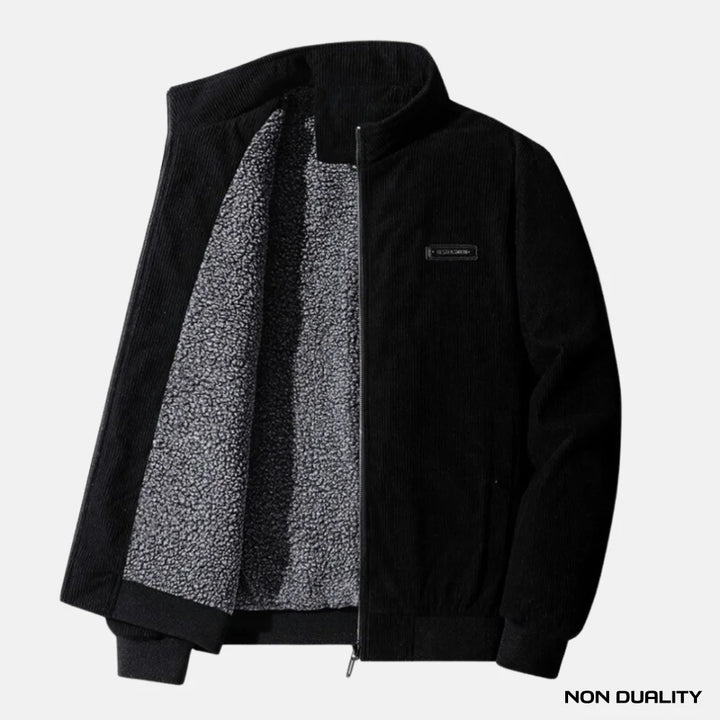 Non Duality | Modern Corduroy Jacket Black / S