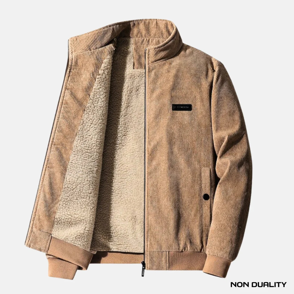 Non Duality | Modern Corduroy Jacket Beige / S