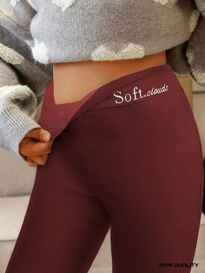 Non Duality | Soft Clouds Fleece Legging