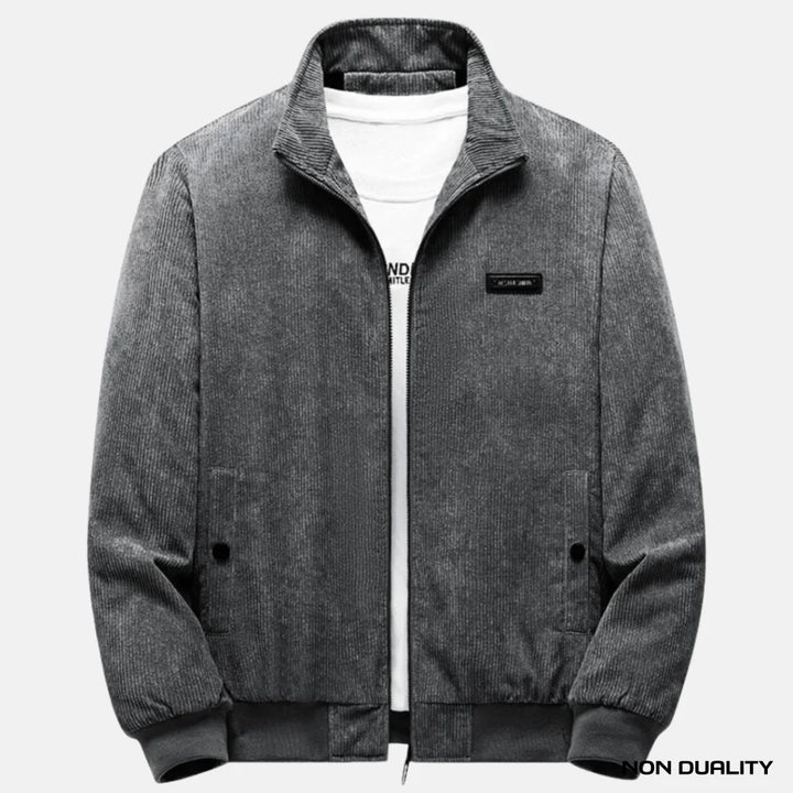 Non Duality | Modern Corduroy Jacket Grey / S