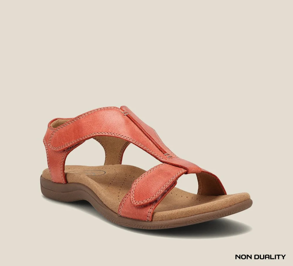 Non Duality | Orthopedic Comfort Sandals Orange / 5