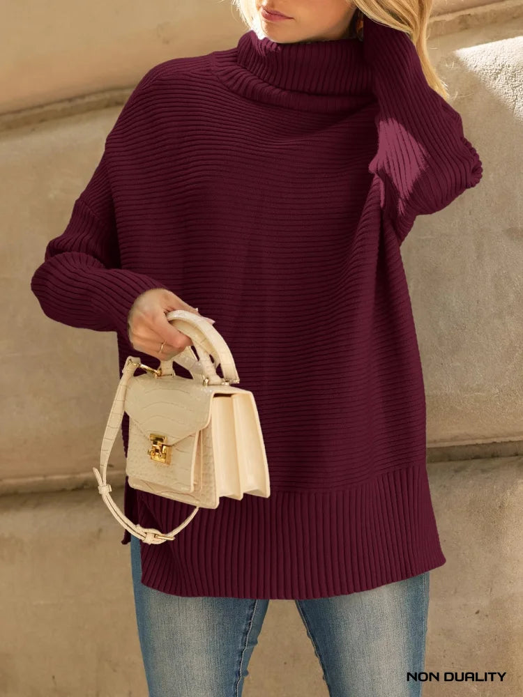 Non Duality | Oversized Turtleneck Sweater