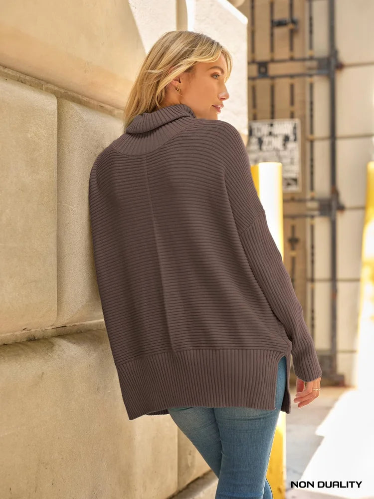 Non Duality | Oversized Turtleneck Sweater