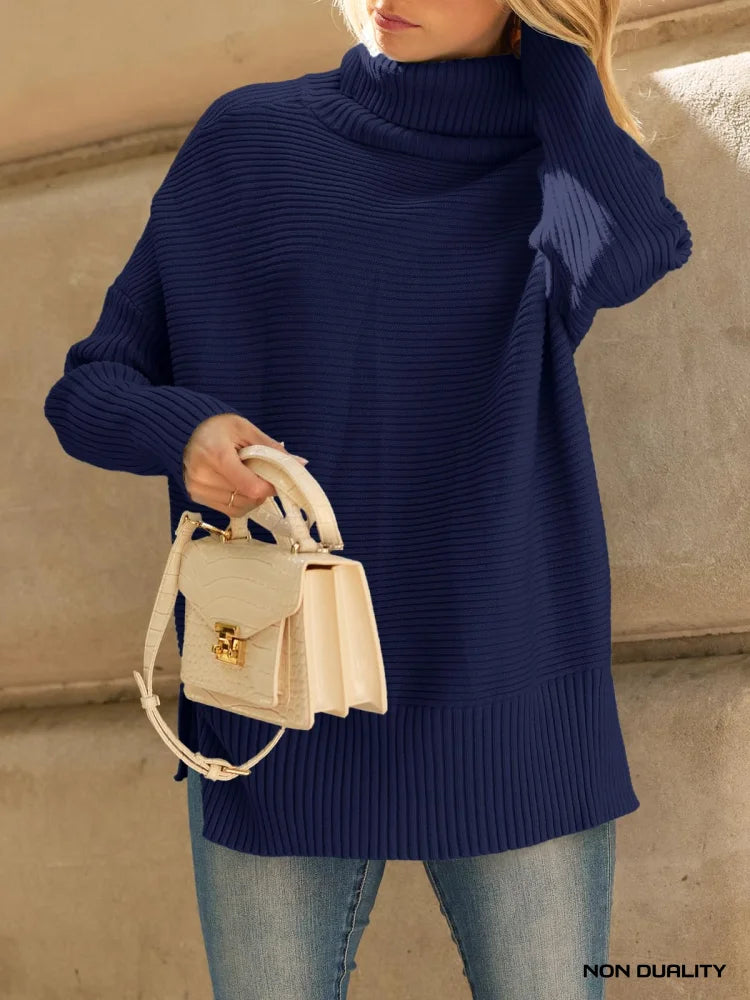 Non Duality | Oversized Turtleneck Sweater