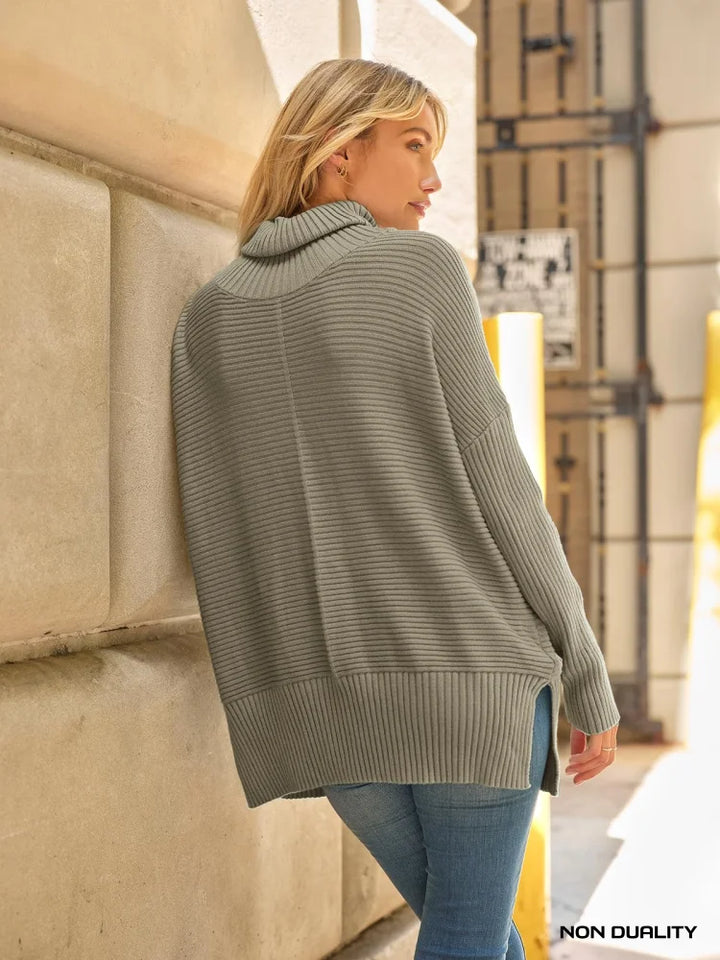 Non Duality | Oversized Turtleneck Sweater