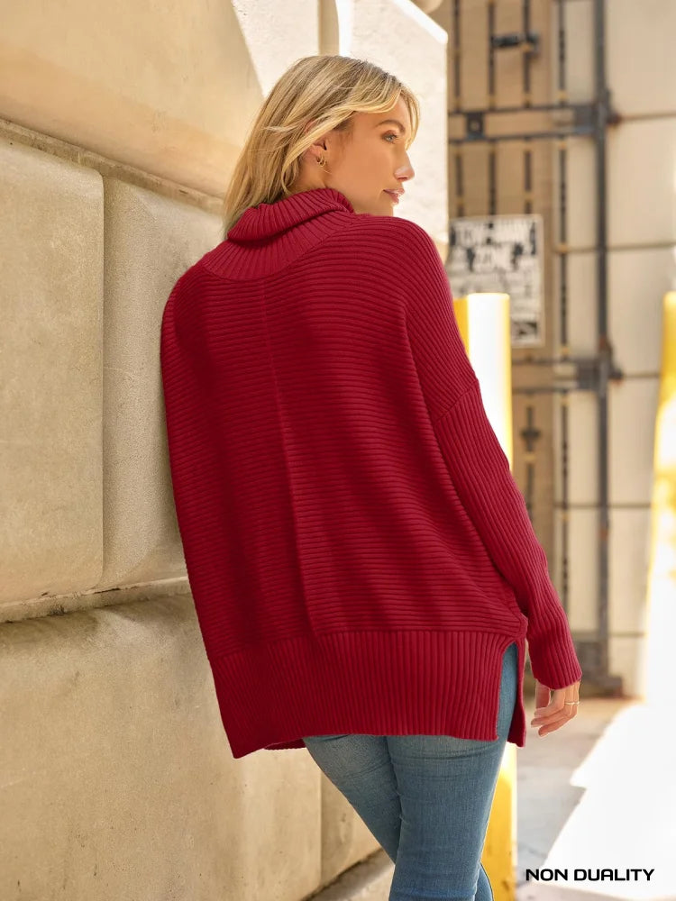 Non Duality | Oversized Turtleneck Sweater