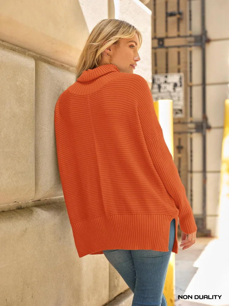Non Duality | Oversized Turtleneck Sweater