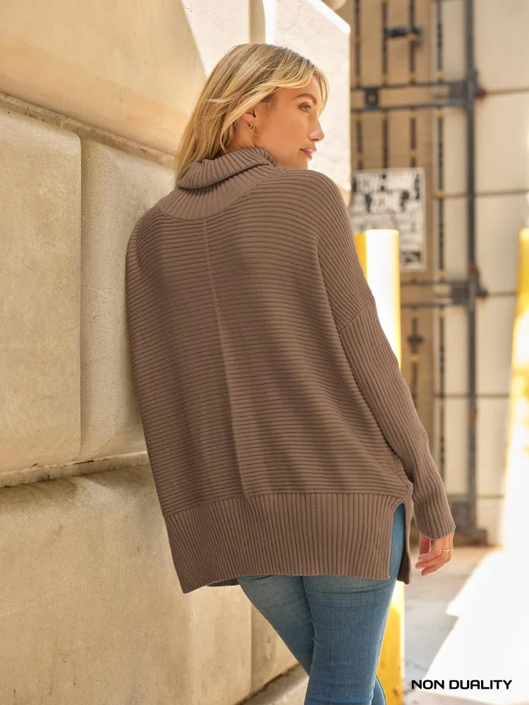 Non Duality | Oversized Turtleneck Sweater