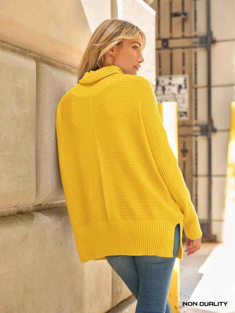 Non Duality | Oversized Turtleneck Sweater
