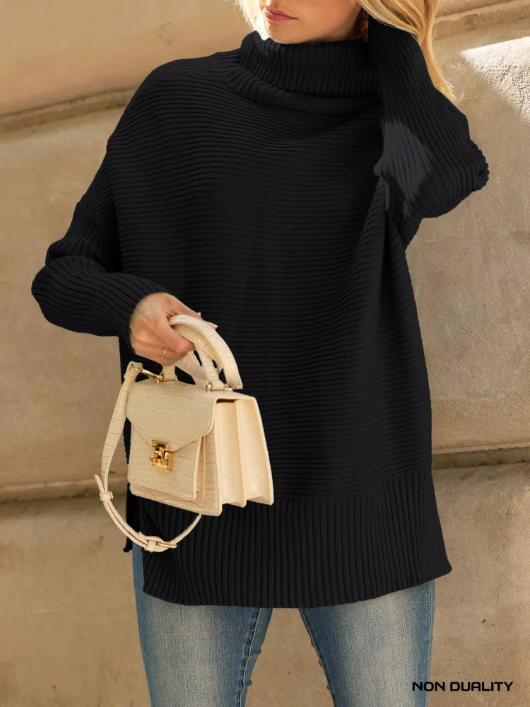 Non Duality | Oversized Turtleneck Sweater