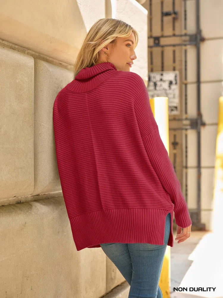 Non Duality | Oversized Turtleneck Sweater