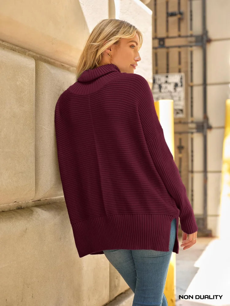 Non Duality | Oversized Turtleneck Sweater