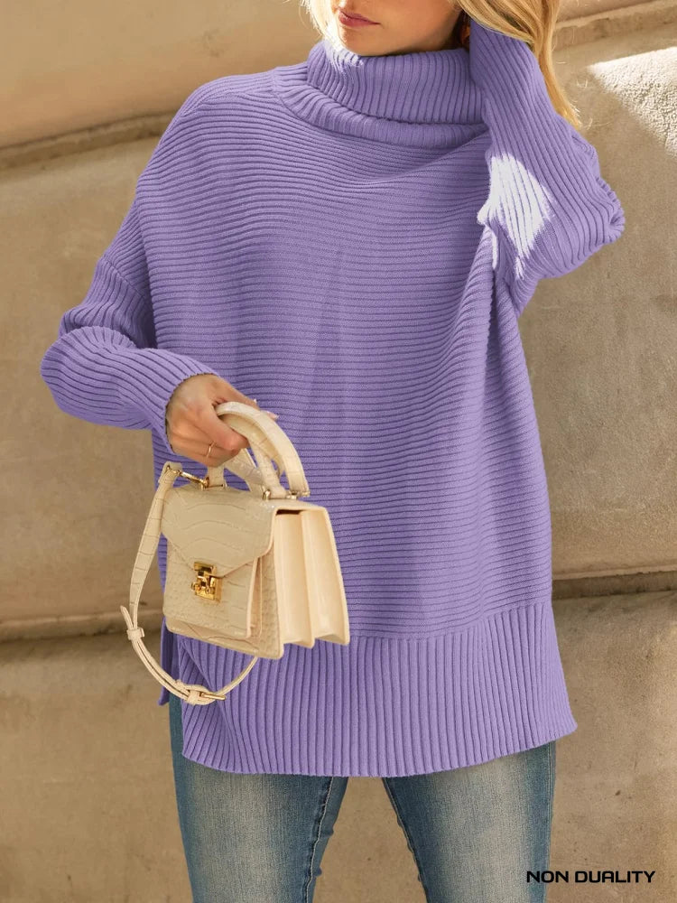 Non Duality | Oversized Turtleneck Sweater