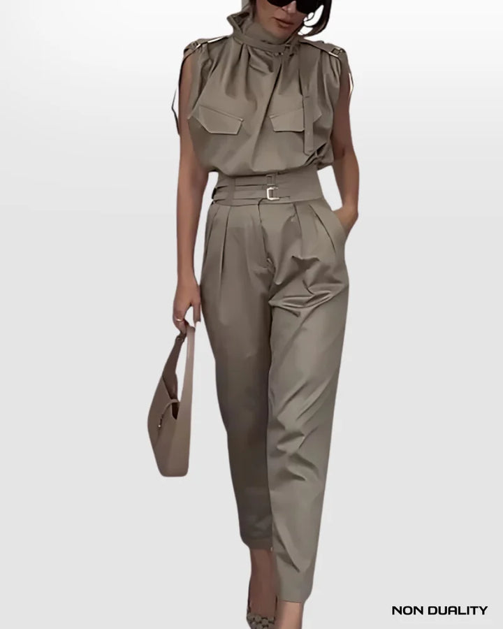 Safari Chic Jumpsuit