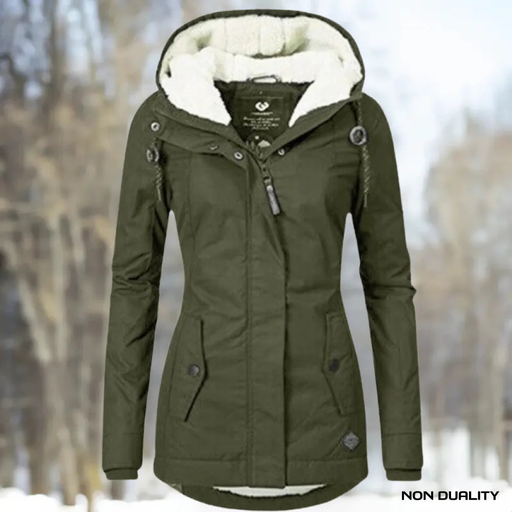 Non Duality | Alpine Waterproof Coat Green / S