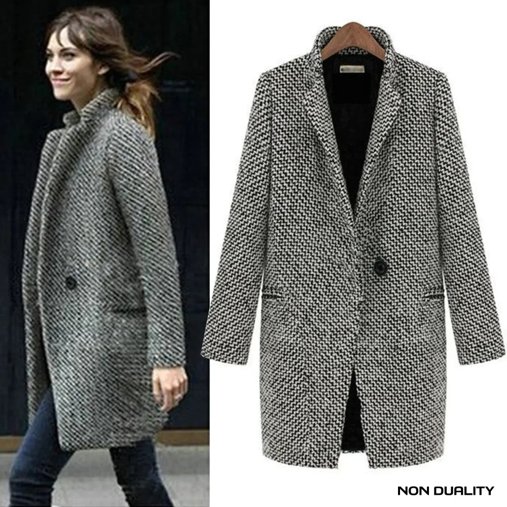 Non Duality | Long Wool Coat Jacket