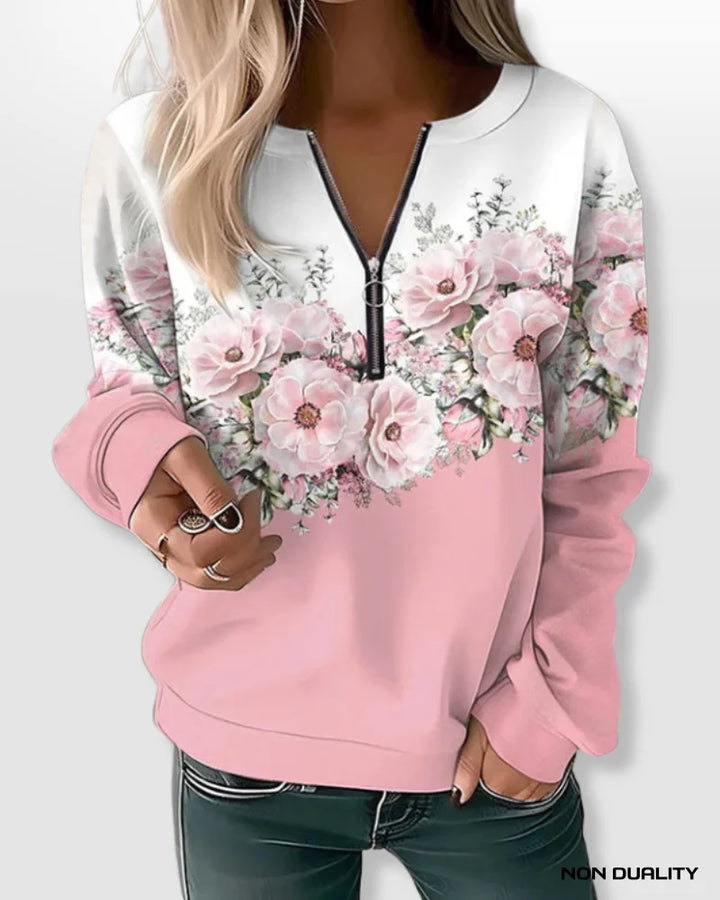 Non Duality | Blooming Garden Zip-Up