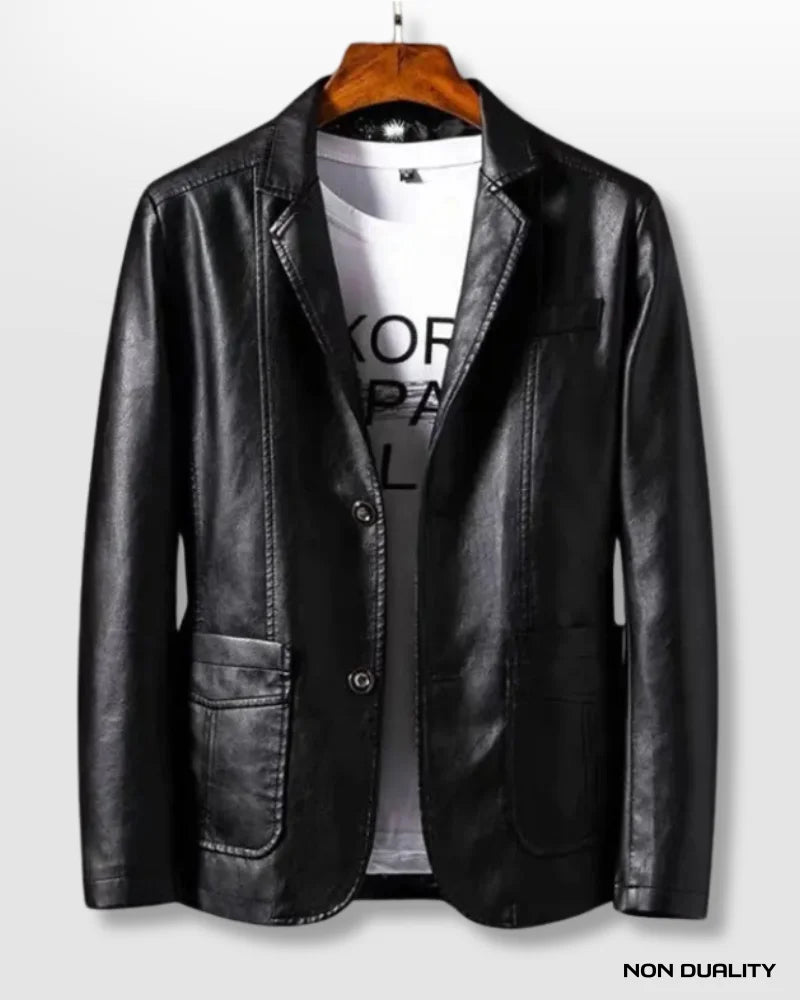 Non Duality | Classic Leather Jacket Jackets