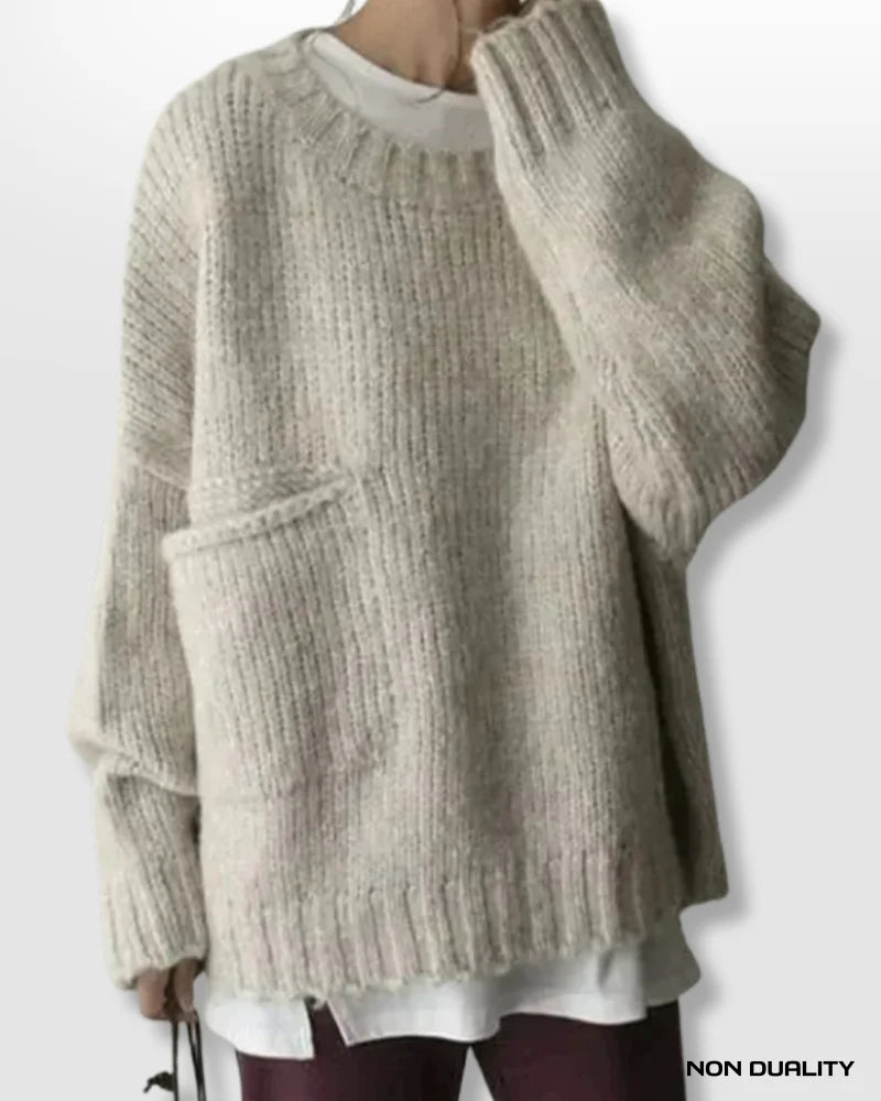 Non Duality | Cozy Oversized Knit Sweater