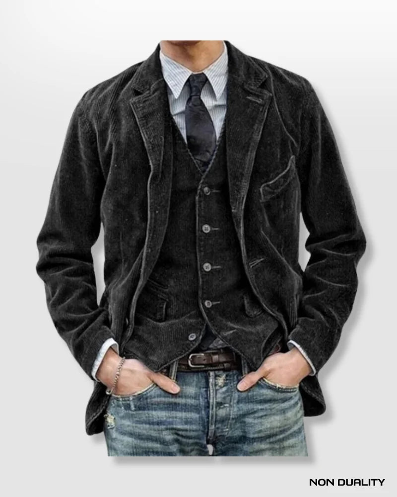 Non Duality | Vintage Corduroy Blazer Jacket