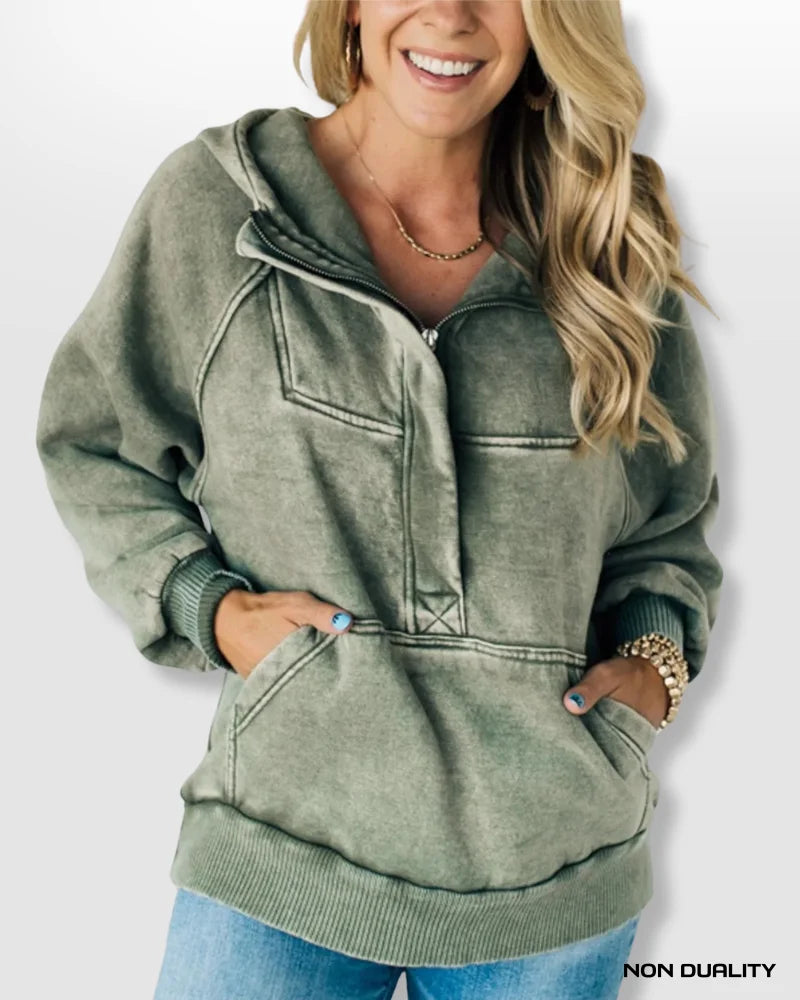 Non Duality | Vintage Relaxed Hoodie Sweatshirt