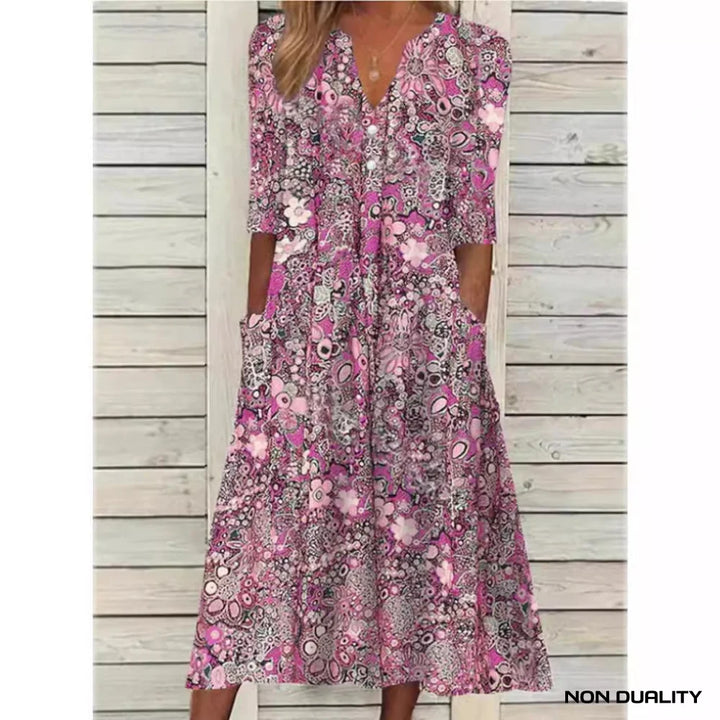 Non Duality | Floral Print Dress