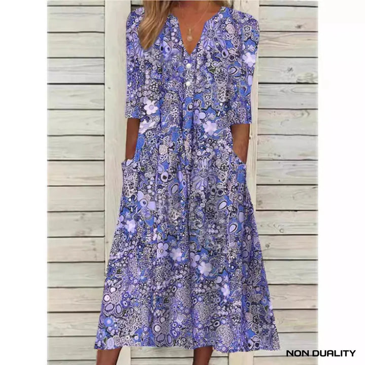 Non Duality | Floral Print Dress