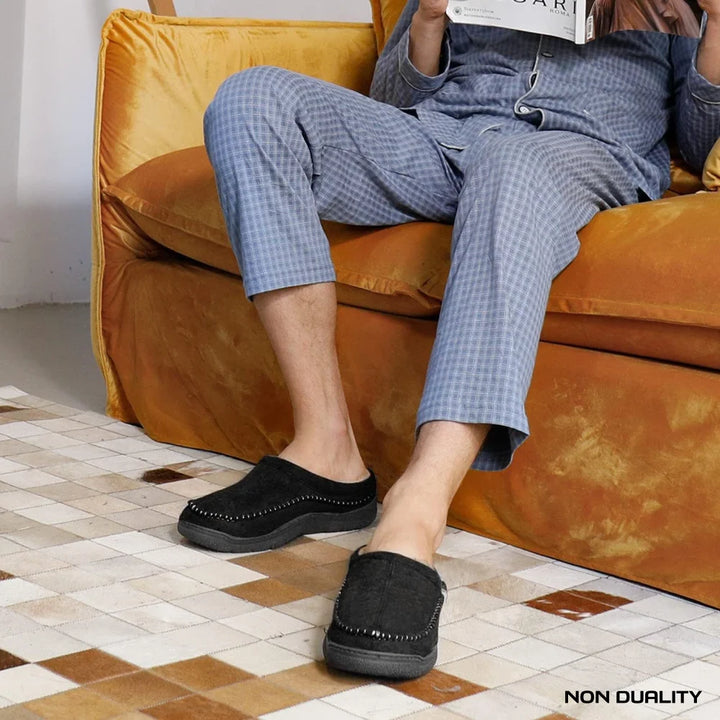 Non Duality | Soft Fleece Comfort Slippers