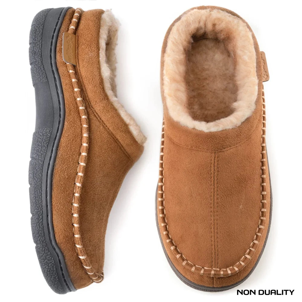 Non Duality | Soft Fleece Comfort Slippers Light Brown / 38