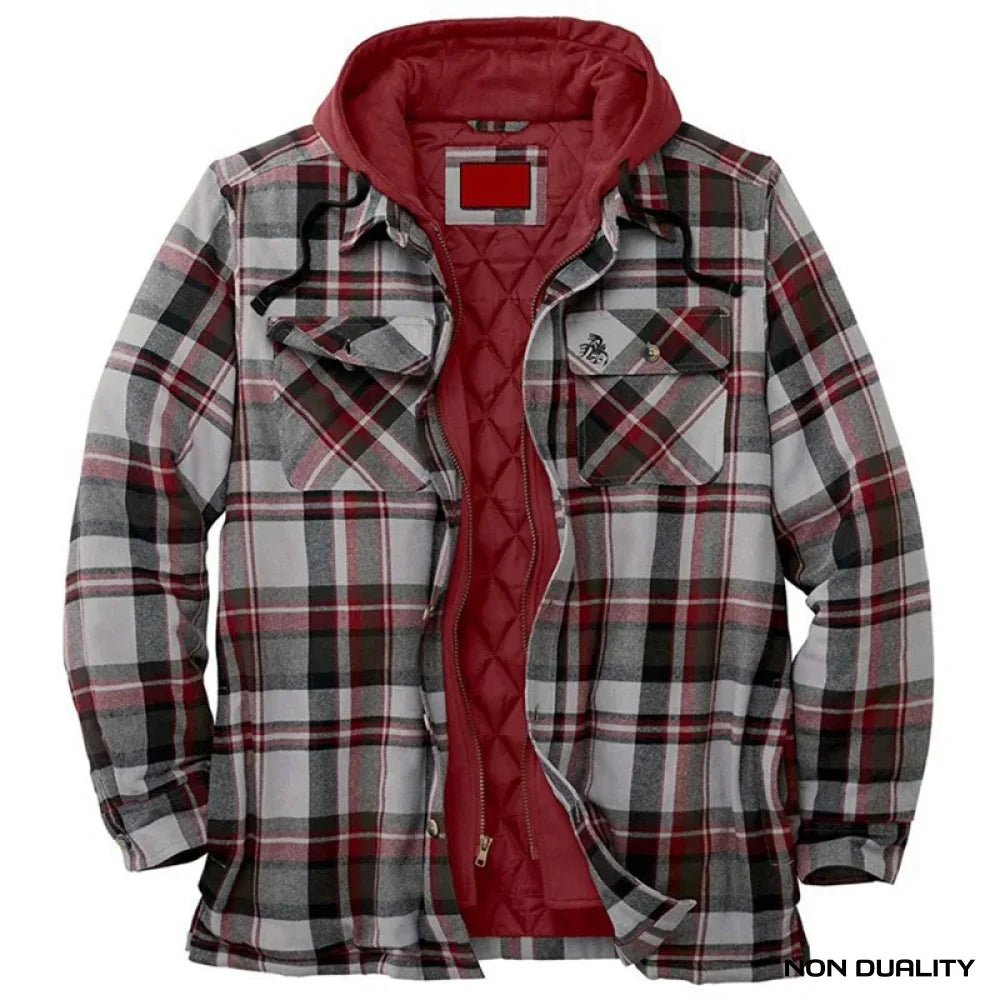 Non Duality | Flannel Jacket Grey / S