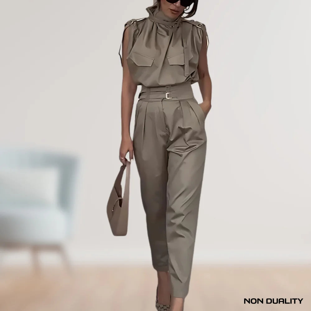 Safari Chic Jumpsuit 1