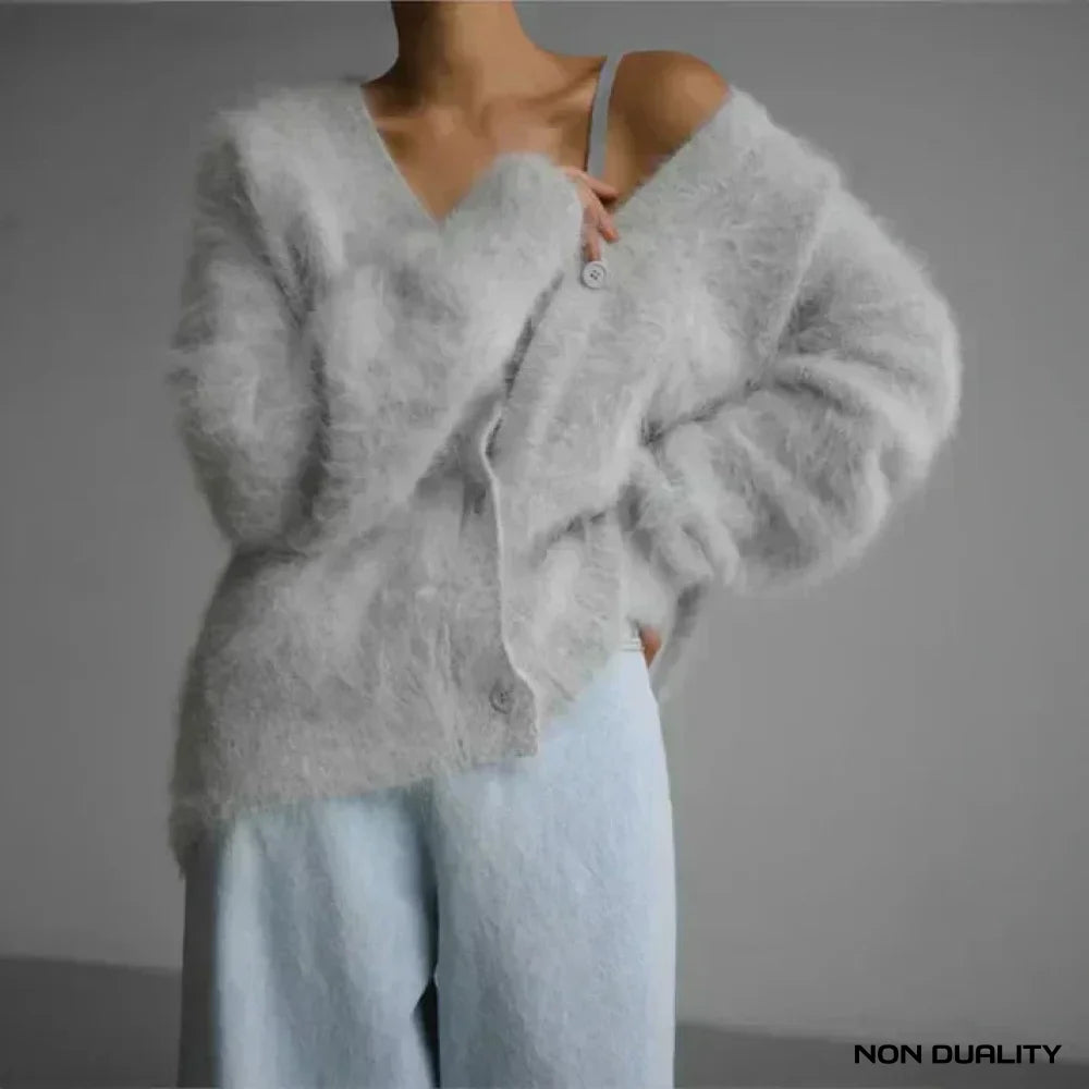 Non Duality | Cloud Comfort Knit Light Gray / S