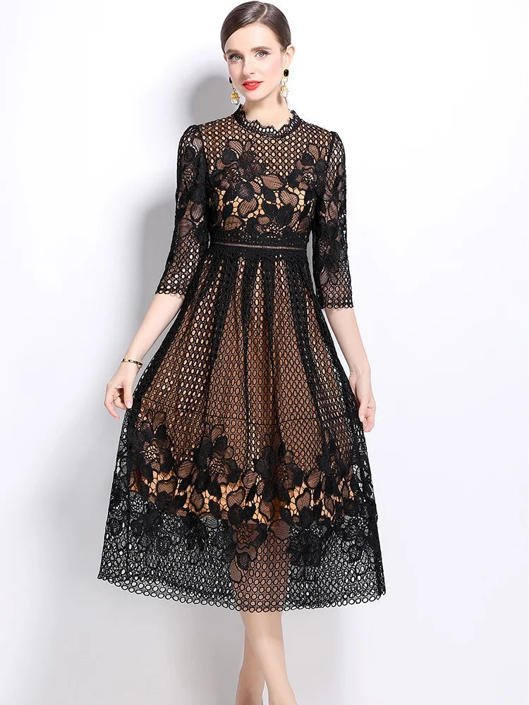 Luxe Lace Dress