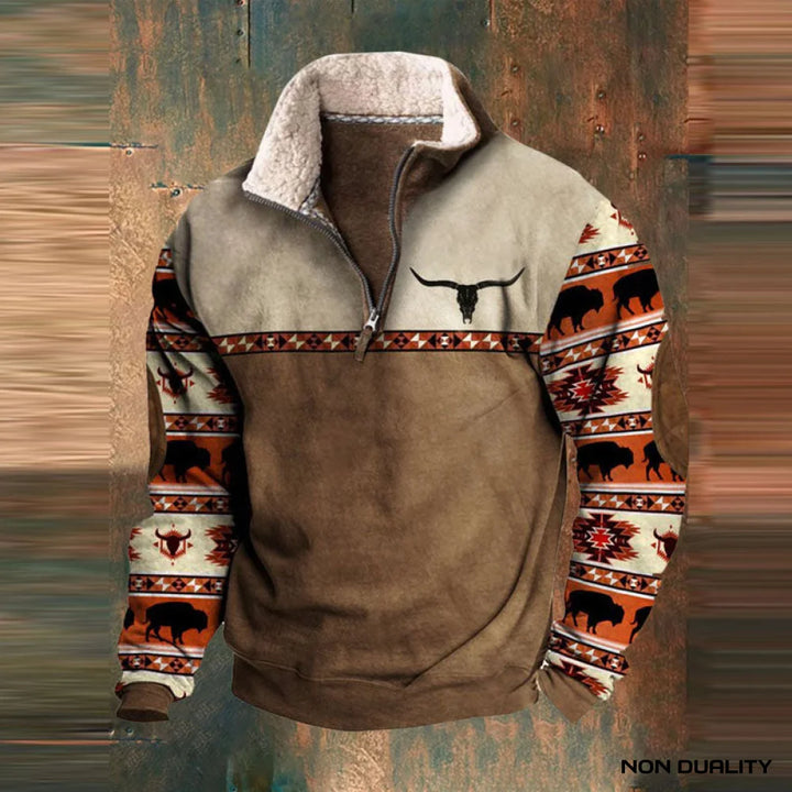 Non Duality | Western Fleece Pullover